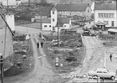 Neubau der Osterbrücke Mitte der 60er Jahre